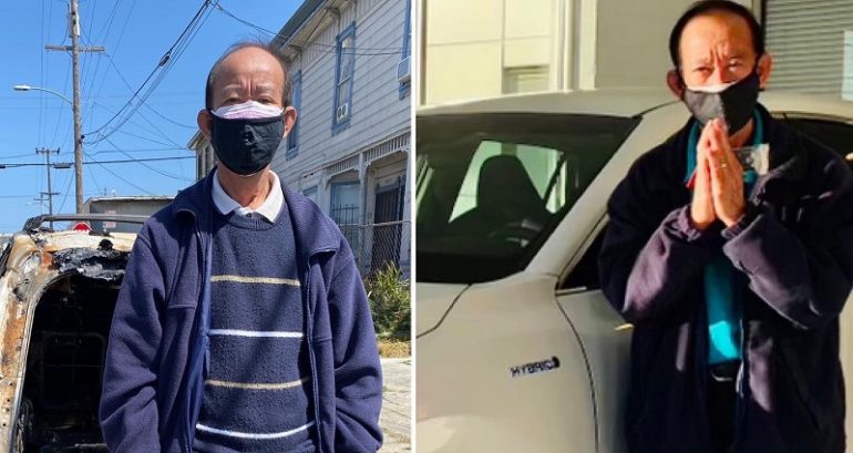 GoFundMe Raises Over $35K for Elderly Cambodian Man After SUV Burned in Oakland