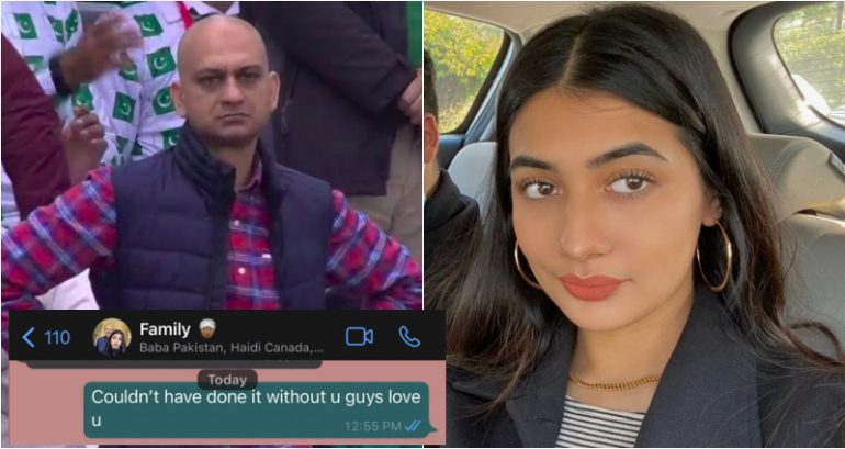 Pakistani Canadian Woman Gets the Most Asian Dad Response After Landing New Job
