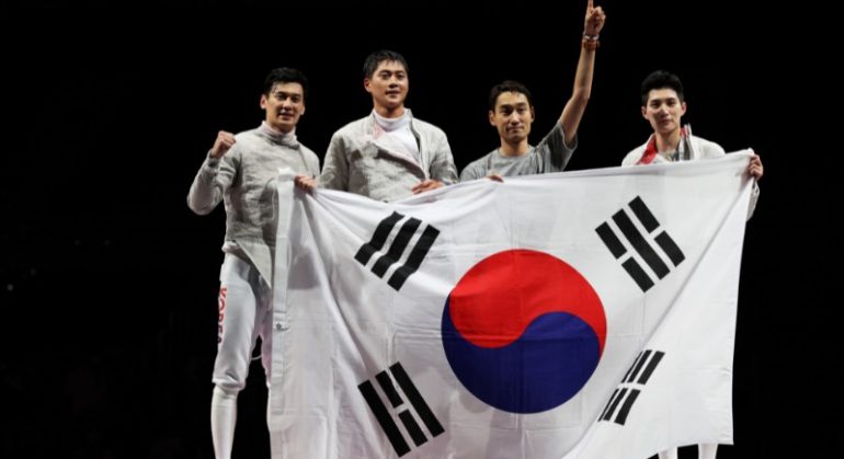 South Korea’s ‘Avengers’ Olympic fencing team wins gold by ‘sacrificing our freedom’