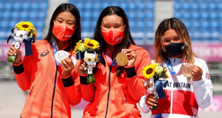 Sakura Yosozumi wins gold, Kokona Hiraki youngest-ever to win with silver, Sky Brown bags bronze in skateboarding