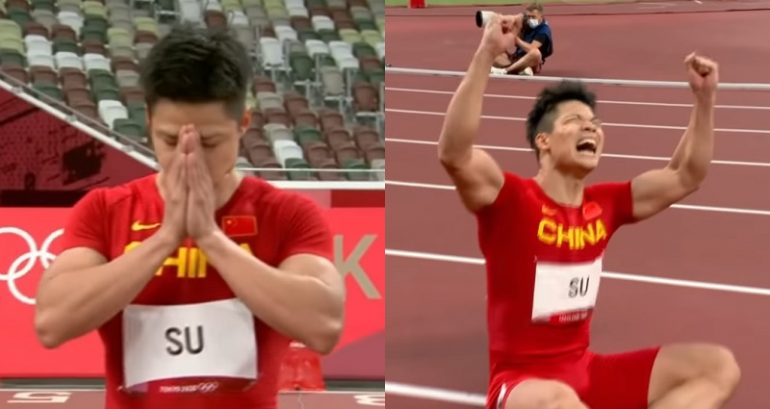 Chinese sprinter Su Bingtian makes history as the first Asian to enter men’s 100m final in 89 years