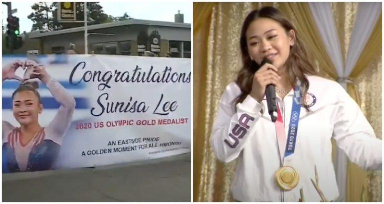 St. Paul throws Olympic gold medalist Suni Lee a welcome home parade
