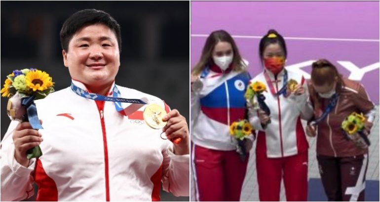26 Chinese female athletes receive top honor for winning gold at the 2020 Tokyo Games