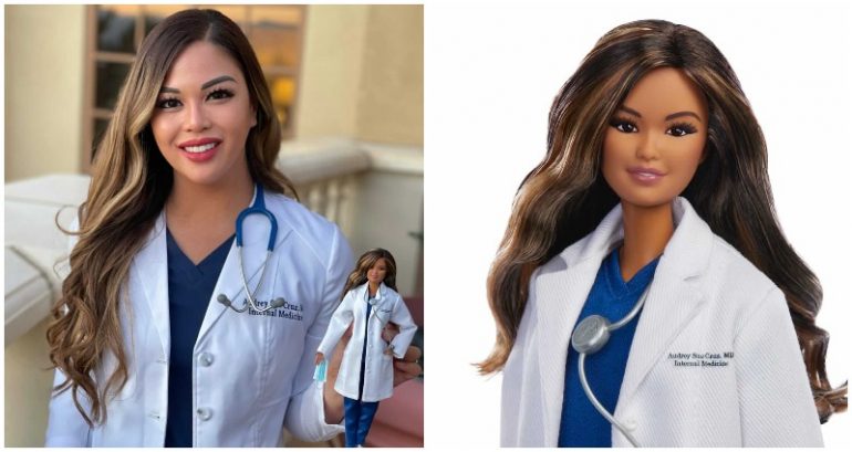 Barbie designs doll after Asian American healthcare worker Dr. Audrey Sue Cruz for #ThankYouHeroes