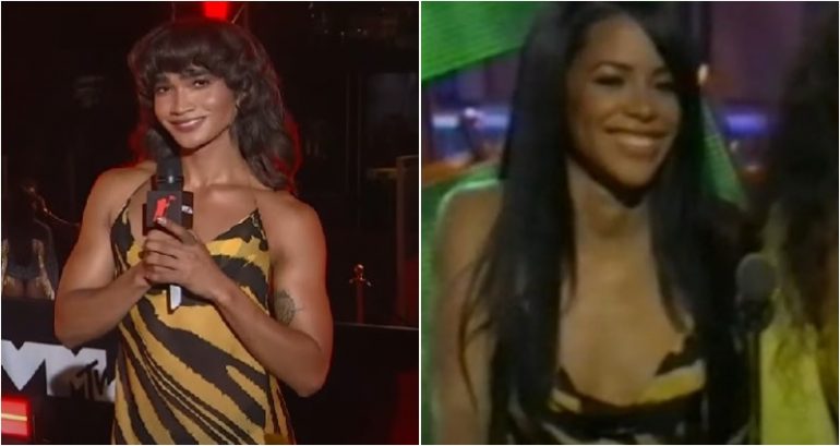 Bretman Rock cried when he was told he could wear Aaliyah’s 2000 VMA dress for 2021 VMAS