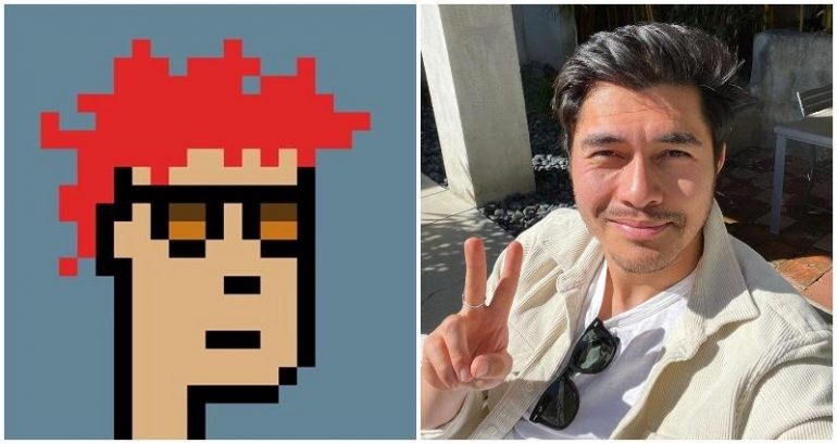 Henry Golding purchases a CryptoPunk NFT artwork for over $650,000
