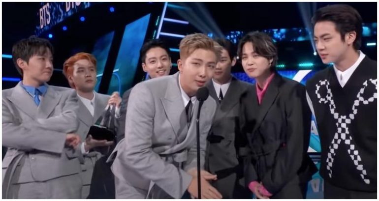 BTS are the first Asian artists to win AMAs’ ‘Artist of the Year’ award