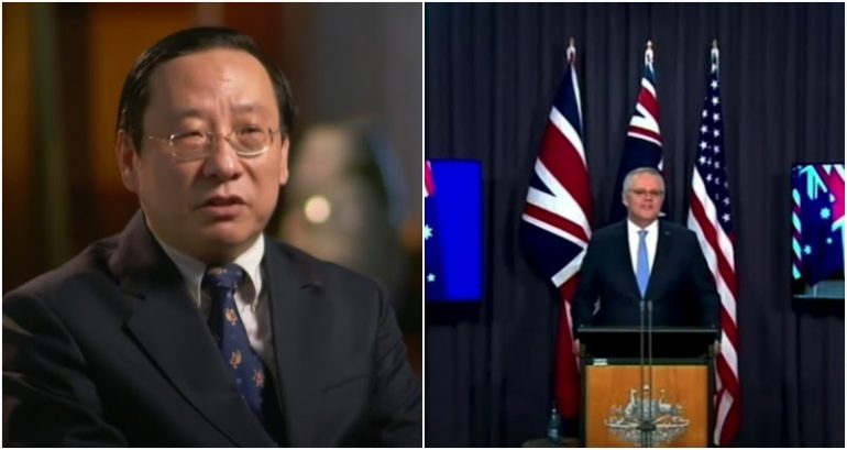 Ex-Chinese diplomat warns of ‘Armageddon’ if Australia joins US in protecting Taiwan