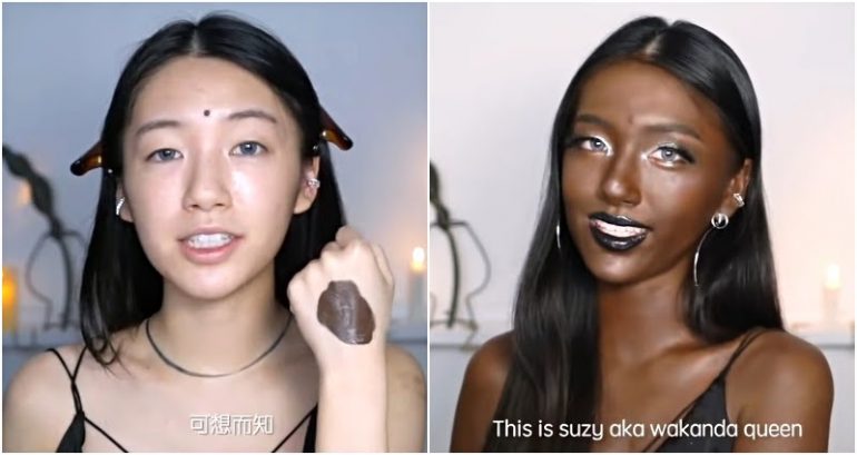 Chinese beauty guru and self-titled ‘Wakanda Queen’ sparks outrage over ‘blackface’ tutorial