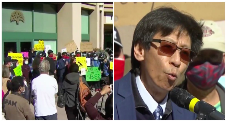 Activist group protests to get all charges against mentally ill attacker of Oakland AAPI leader dropped