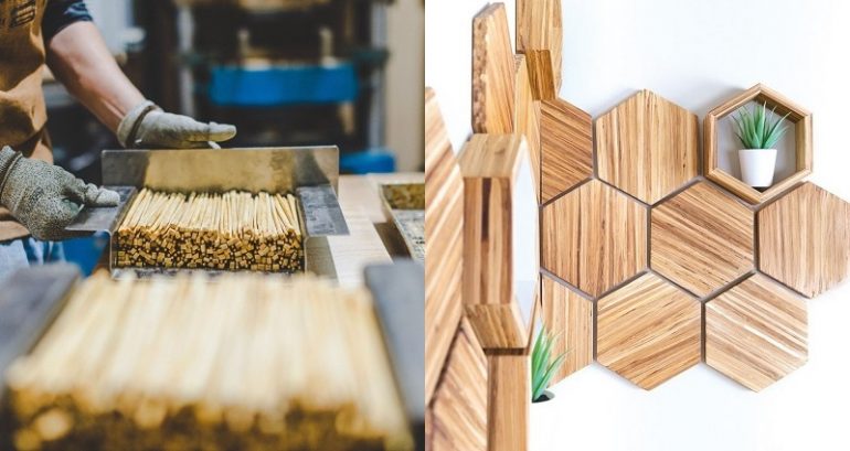 Canadian startup is transforming millions of used, discarded chopsticks into home decor and furniture