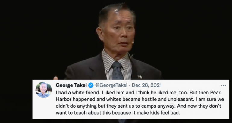 George Takei responds to RI lawmaker who says she lost ‘a black friend’ to critical race theory