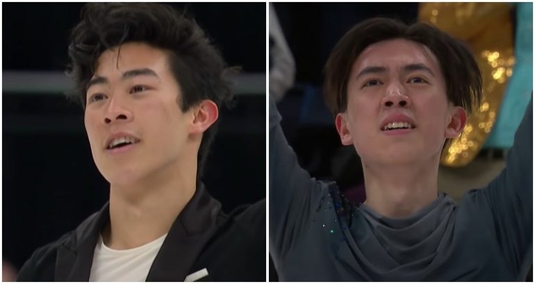 Nathan Chen smashes record, Vincent Zhou finishes third at US Figure Skating Championships