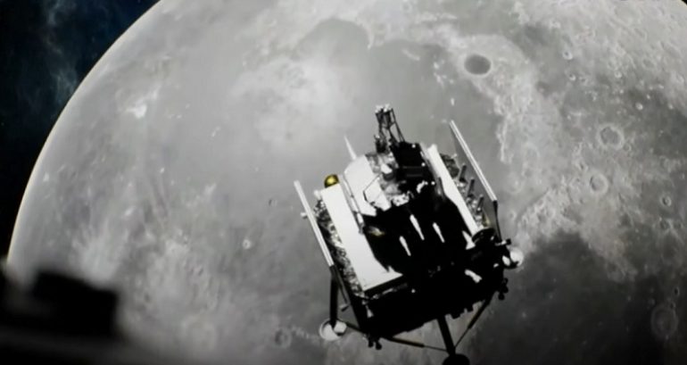 China’s Chang’E 5 lunar lander is first in history to find water on the moon up close