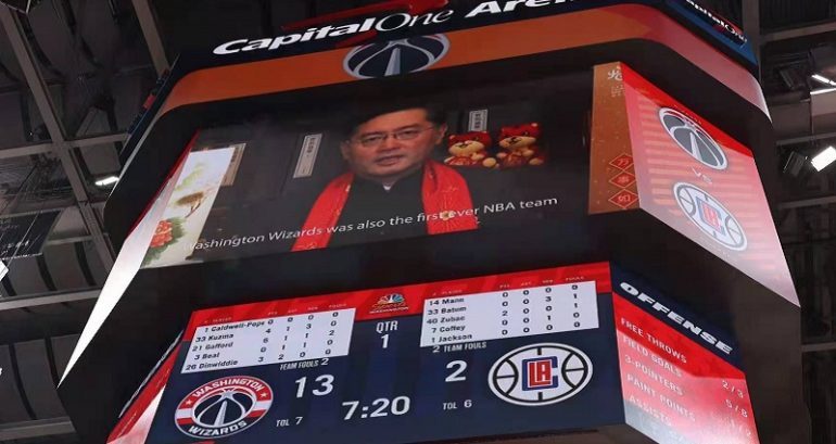 NBA fans shown Chinese ambassador’s message amid criticism of players allegedly benefiting from Xinjiang forced labor