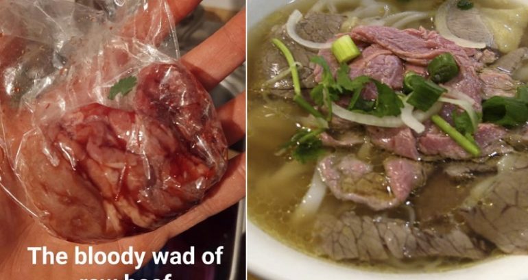 Phở restaurant in Iowa criticized as ‘lazy,’ ‘disgusting’ for including raw beef slices in phở order