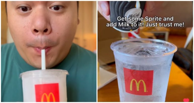 Australian Indonesian creator shares simple recipe using McDonald’s Sprite to make DIY Calpis, Milkis