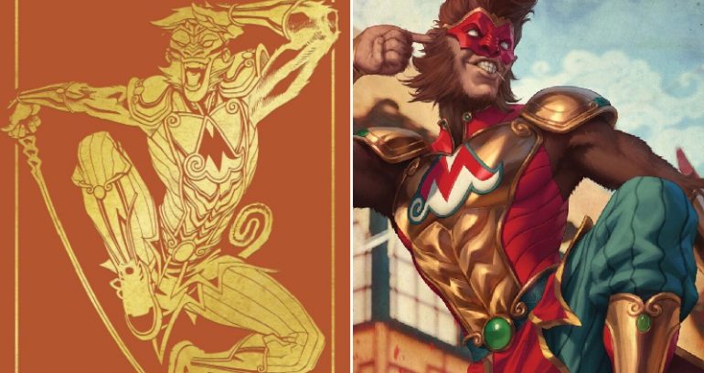 DC Comics’ newest Asian superhero meets the Dark Knight in debut issue of new ‘Monkey Prince’ miniseries
