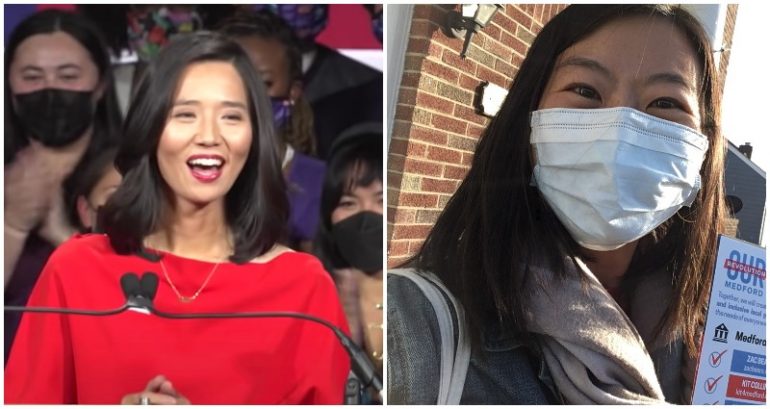 Protester interrupts Boston press conference by heckling Asian American woman he mistook for Mayor Wu