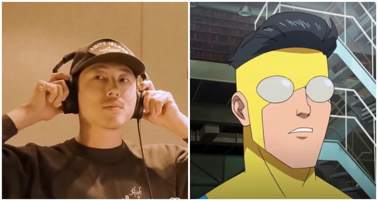 ‘Invincible’: Steven Yeun returns to the recording booth for Season 2 of the adult superhero show