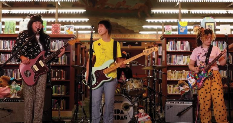 Punk rock girl group The Linda Lindas return to the LA Public Library for Tiny Desk (Home) Concert