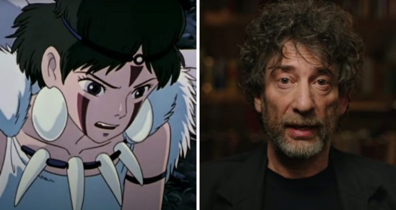 Neil Gaiman explains why he was cut out of the English movie poster for ‘Princess Mononoke’