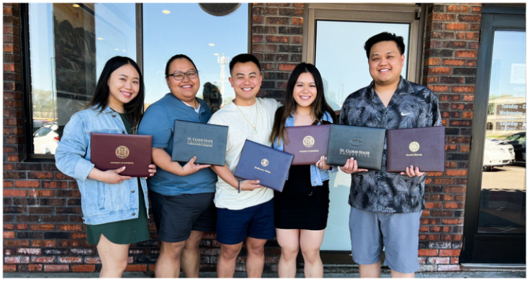Hmong American journalist Chenue Her honors immigrant parents for putting him, 4 siblings through college
