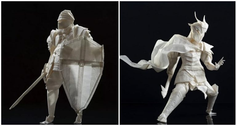 Netizens are amazed by Finnish artist’s jaw-dropping, intricate origami artwork
