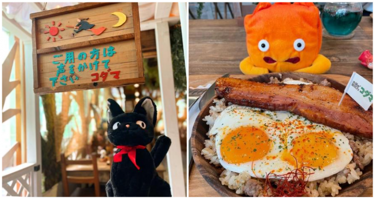 Unofficial Ghibli cafe in Nagoya serves ‘Princess Mononoke’ jerky, Calcifer’s bacon and egg breakfast