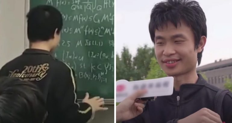 Chinese math genius takes 1 night to solve problem that puzzled group of mathematicians for 4 months