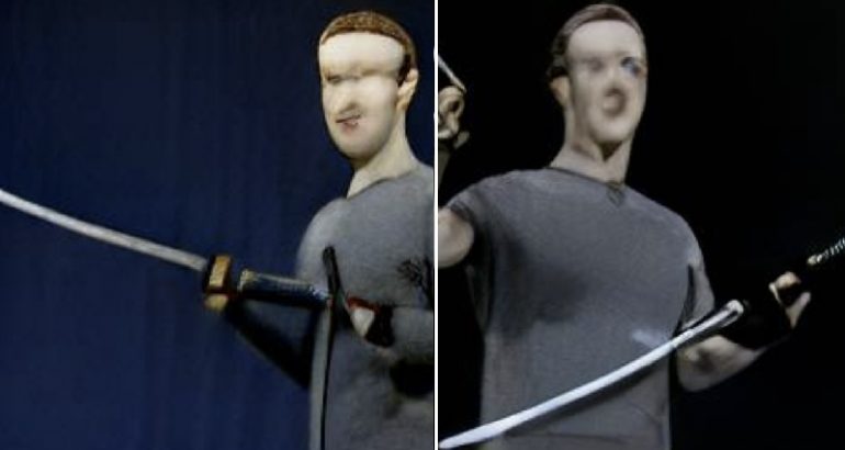 Former Facebook employee says CEO Mark Zuckerberg waved around a katana sword at the office