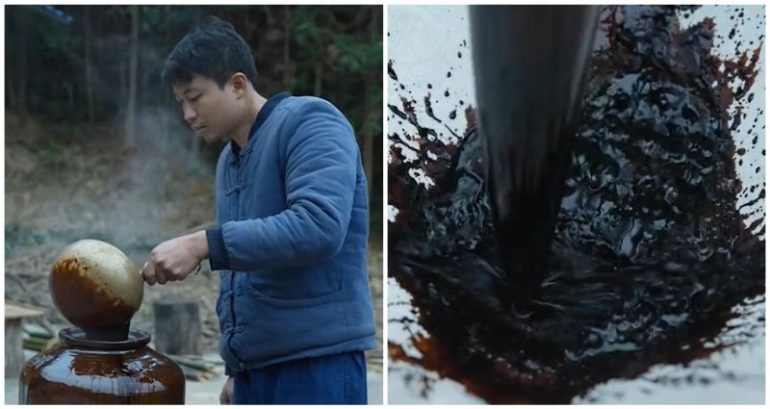 Soothing video of soy sauce being made from scratch in rural China goes viral on TikTok