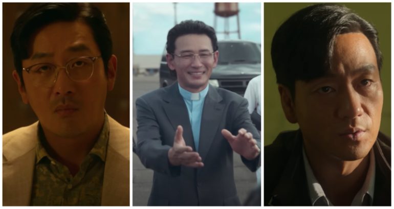 South Korea’s highest-grossing actors come together for the first time in new trailer for ‘Narco-Saints’