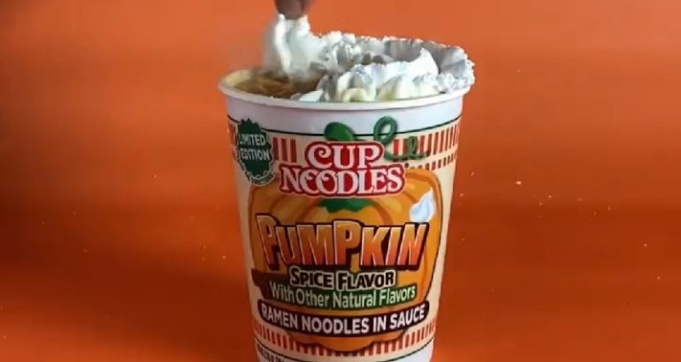 Nissin’s Pumpkin Spice Cup Noodles are coming ‘back from the dead’ this fall