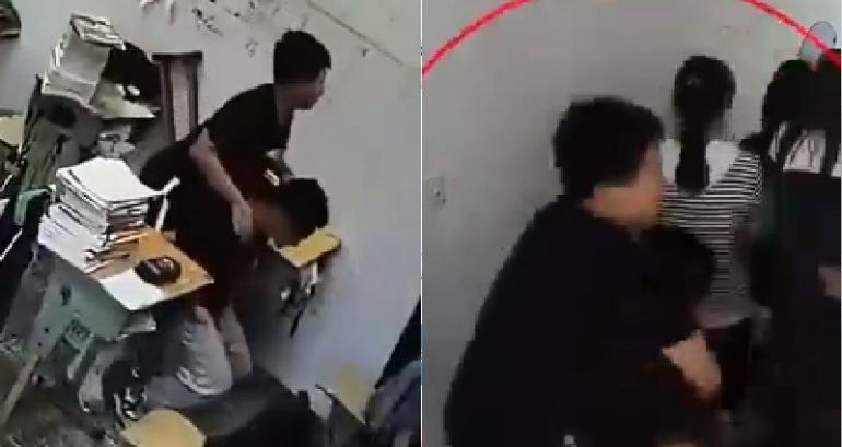 Video: Chinese boy carries classmate to safety during earthquake