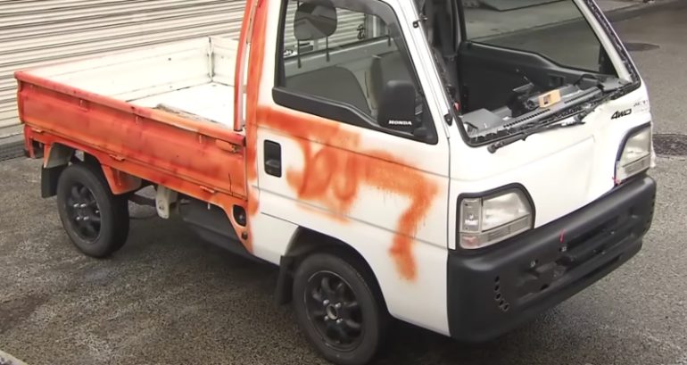 ‘Maybe he realized how stupid it was halfway in’: Hit-and-run driver in Japan paints his vehicle orange to avoid arrest