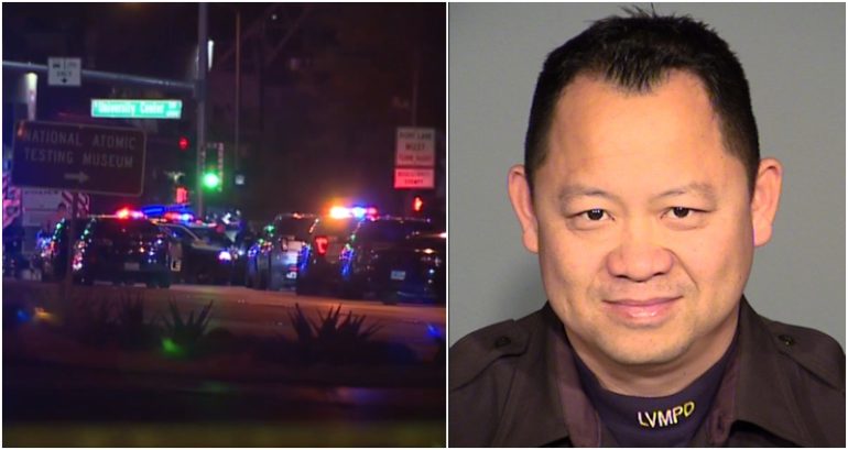 Las Vegas cop of 23 years killed in late-night shootout