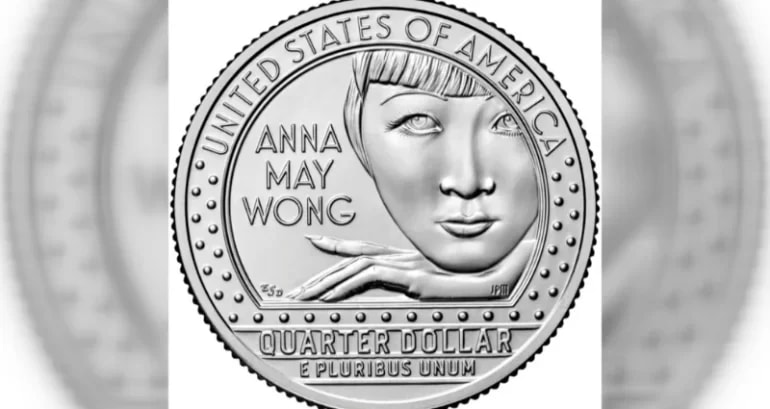 Asian Americans celebrate historic release of Anna May Wong quarters