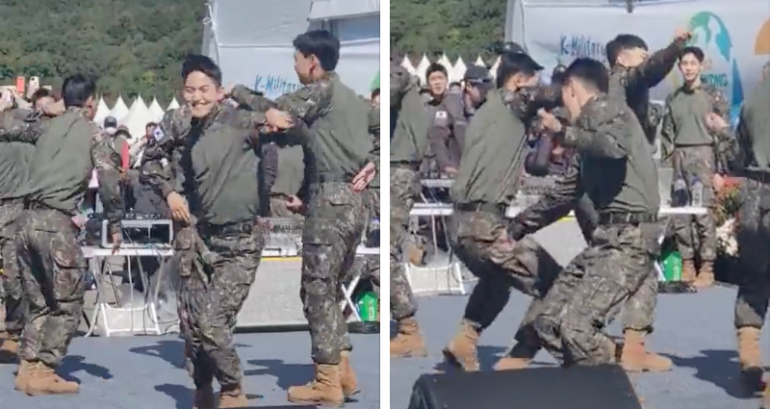 Male K-pop idols enlisted in military go viral for dance cover of NewJeans’ ‘Hype Boy’
