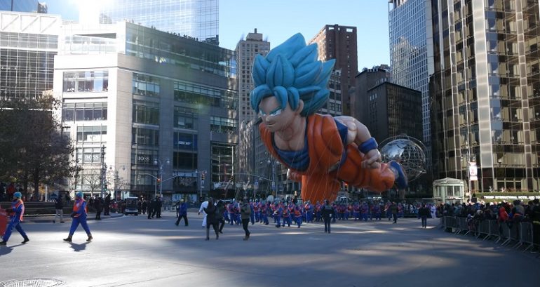 SSJ Blue Goku to return to Macy’s Thanksgiving Parade