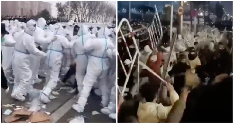 Foxconn apologizes after violent protests erupt at its iPhone factory in China