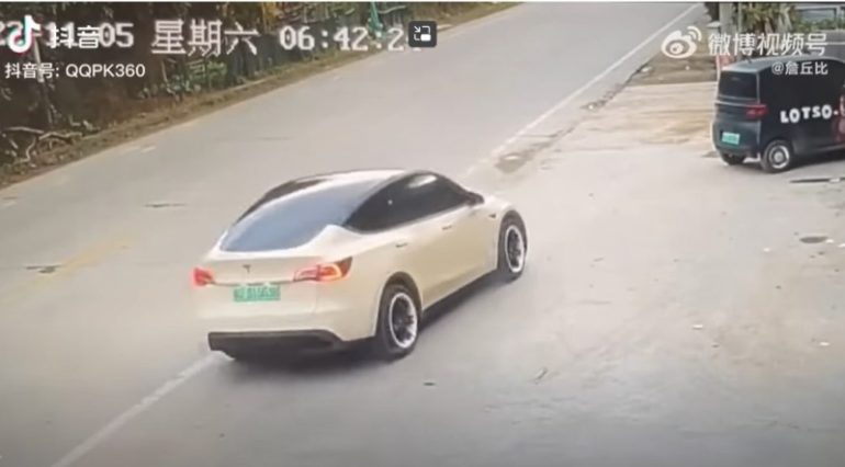 Driver of Tesla blames company for deadly crash caught on video in China