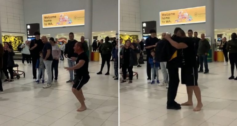 Father welcomes son at the airport with Māori Haka in viral video