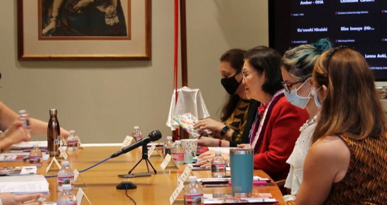Sen. Mazie Hirono holds roundtable on needs of Native Hawaiian survivors of gender-based violence