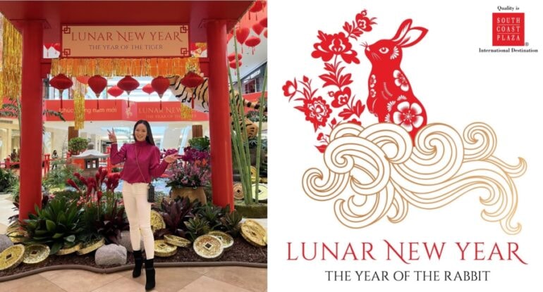 South Coast Plaza celebrates the Year of the Rabbit with a breathtaking new experience