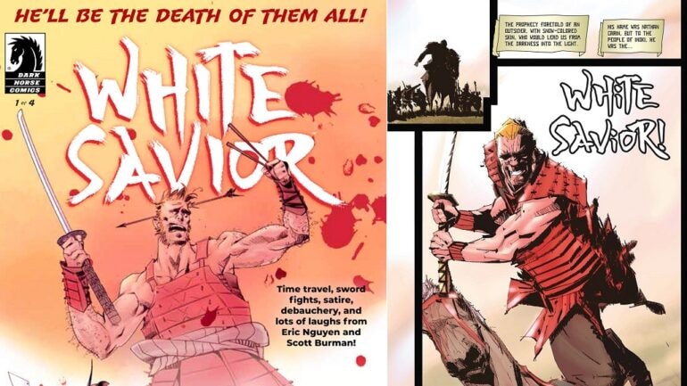 New comic titled ‘White Savior’ parodies ‘The Last Samurai,’ Hollywood tropes