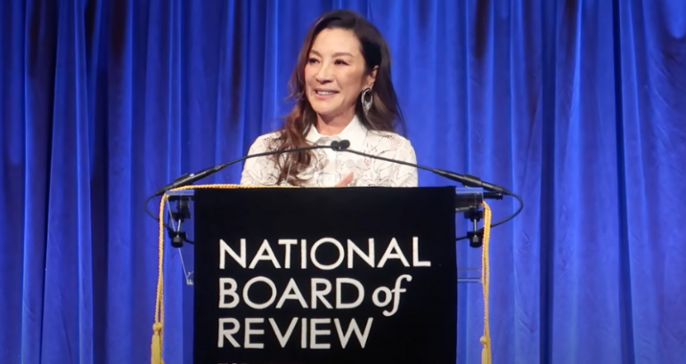 Michelle Yeoh becomes first Asian to win National Board of Review Award for Best Actress in its 45-year history
