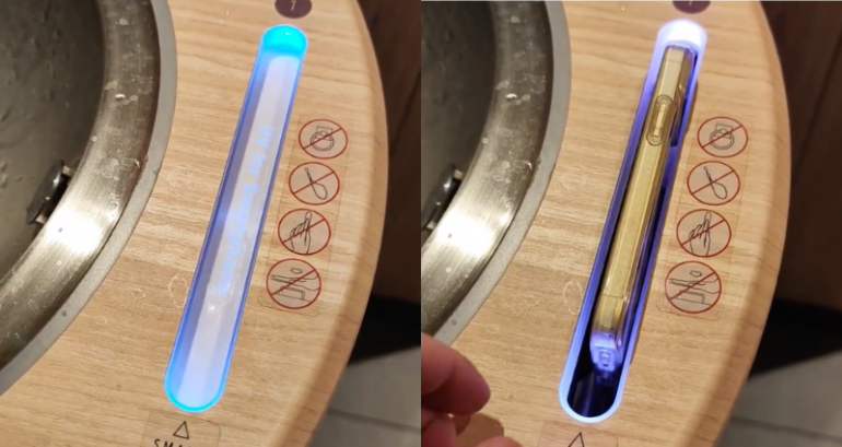 Video: Wash your hands — and smartphone — at McDonald’s in Japan