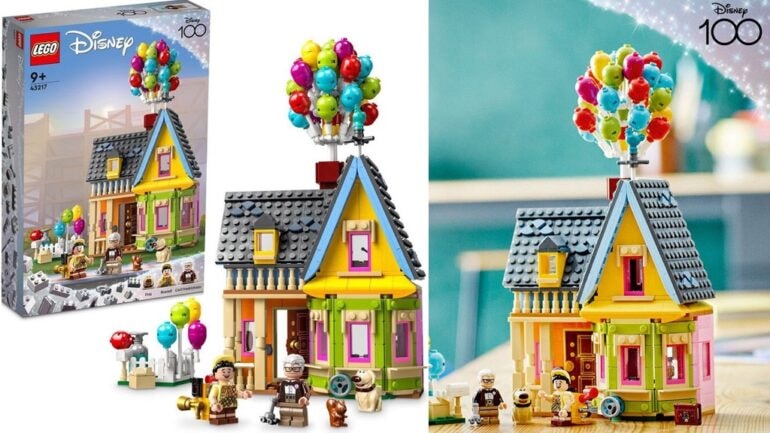 Build the flying house from Disney Pixar’s ‘Up’ with this new Lego set