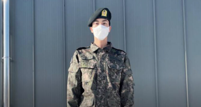 BTS’ Jin wins military talent show, earns extra vacation day